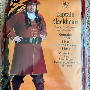 Captain Blackheart Men’s Costume Set